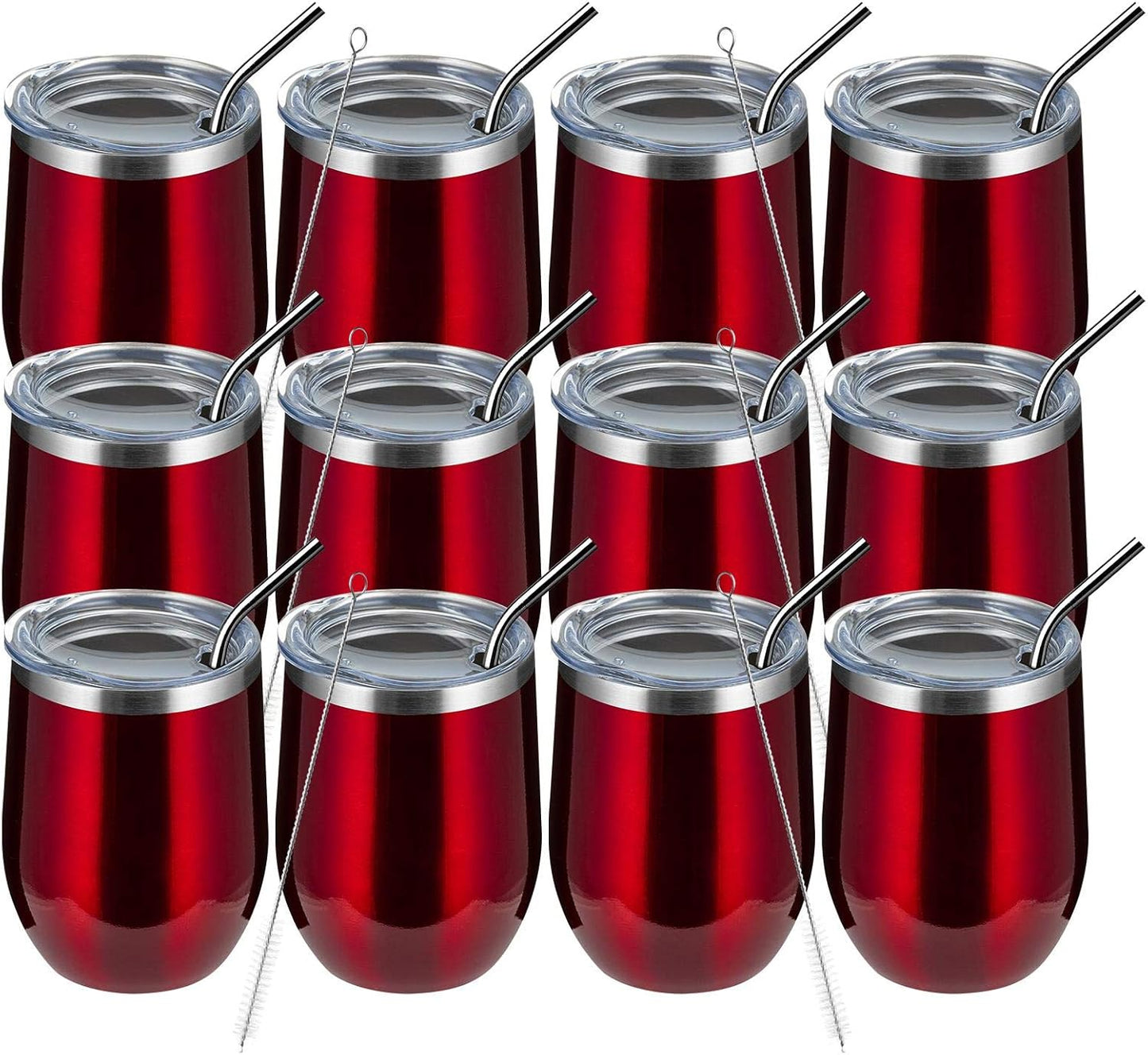MEWAY 12oz Wine Tumbler Glasses - Perfect for Any Occasion