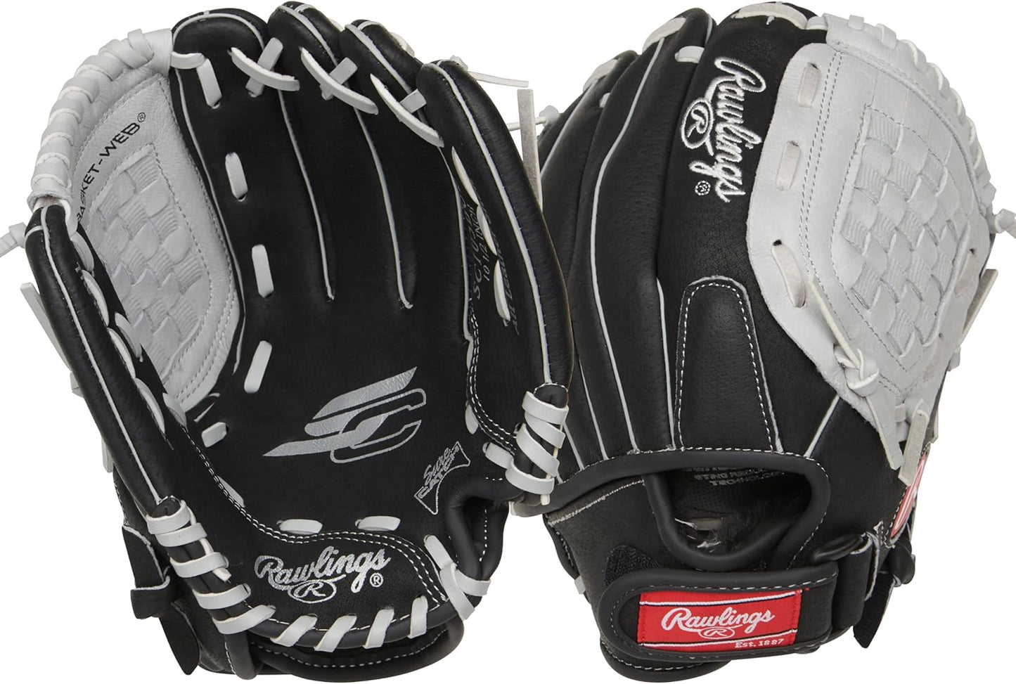 Rawlings Sure Catch T-Ball Youth Baseball Glove for Beginners