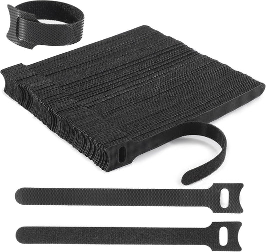 Nettbe 126 PCS Reusable Cable Ties - Ultimate Cord Organization