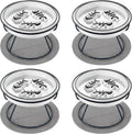 Cat Slow Feeder Raised Bowl with Metal Stand - Slow Eating Relief