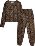 Arshiner Girls Tie Dye Sweatsuit Set for Kids Ages 5-14 Y
