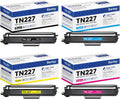 TN227 High Yield Toner Cartridge 4 Pack - Reliable High Yield
