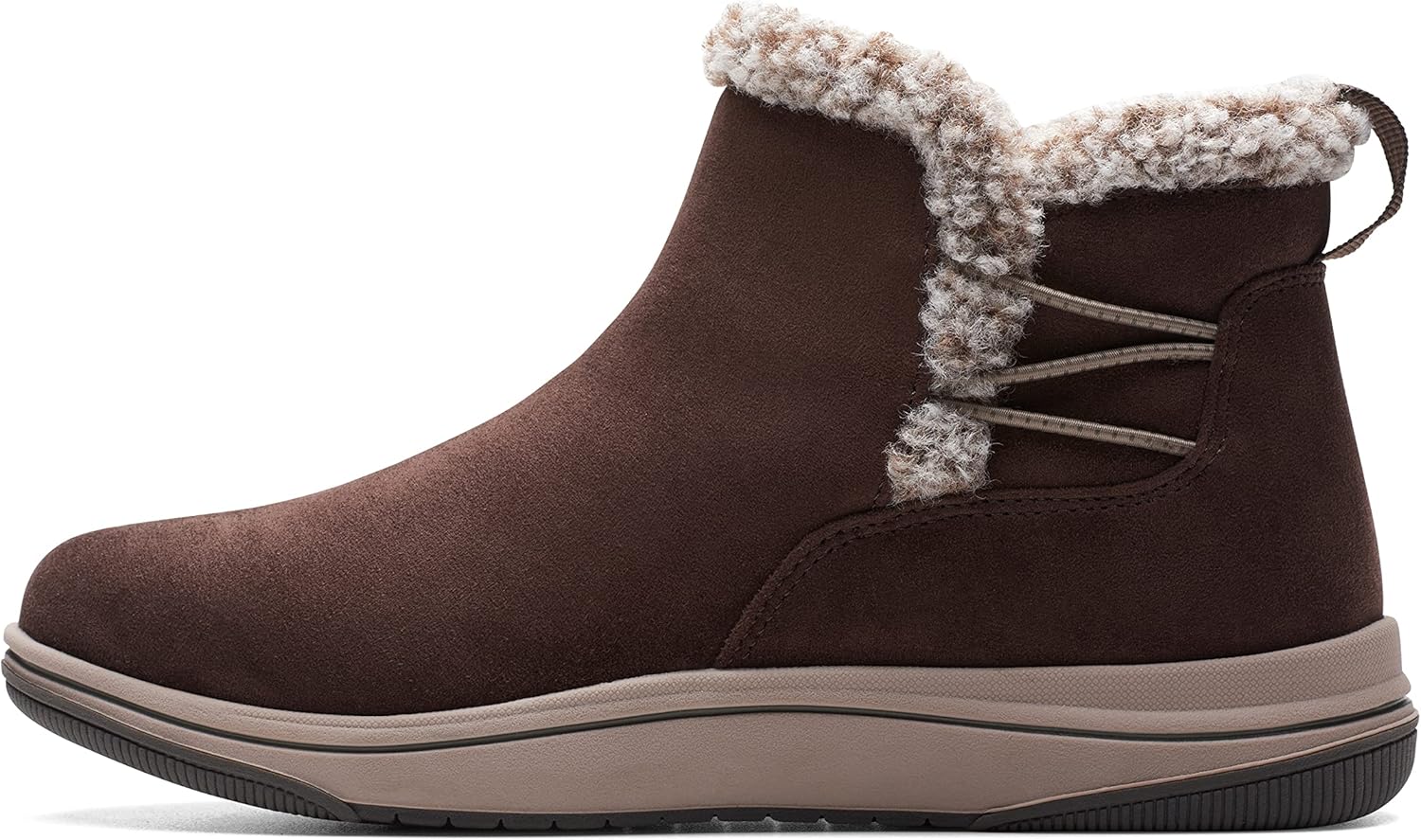 Clarks Cloudsteppers Breeze Fur Ankle Boot for Ultimate Comfort