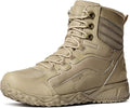 CQR Men's Military Tactical Boots 6in Lightweight Combat - Durable EDC
