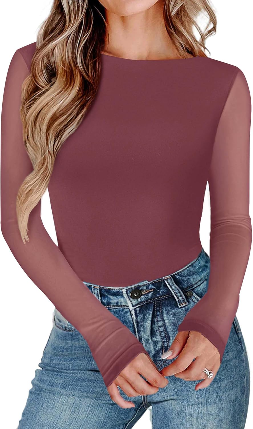 Avidlove Women Long Sleeve Bodysuit for Stylish Outings