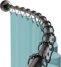 Zenna Home Curved Shower Curtain Rod for Spacious Showers