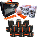 RE-U-ZIP Reusable Dust Barrier Zipper 12-Pack - Replaceable, Lockable