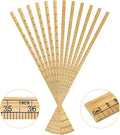 Wood Double Sided Meter Stick 12-Pack - Classroom and Project Set