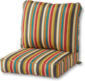 Greendale Home Fashions 2-Piece Outdoor Deep Seat Cushion Set, Adobe