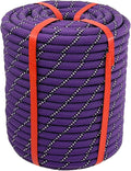 Arborist Rigging Rope Bull Rope Purple 1/2 in x 150 ft - Heavy Duty