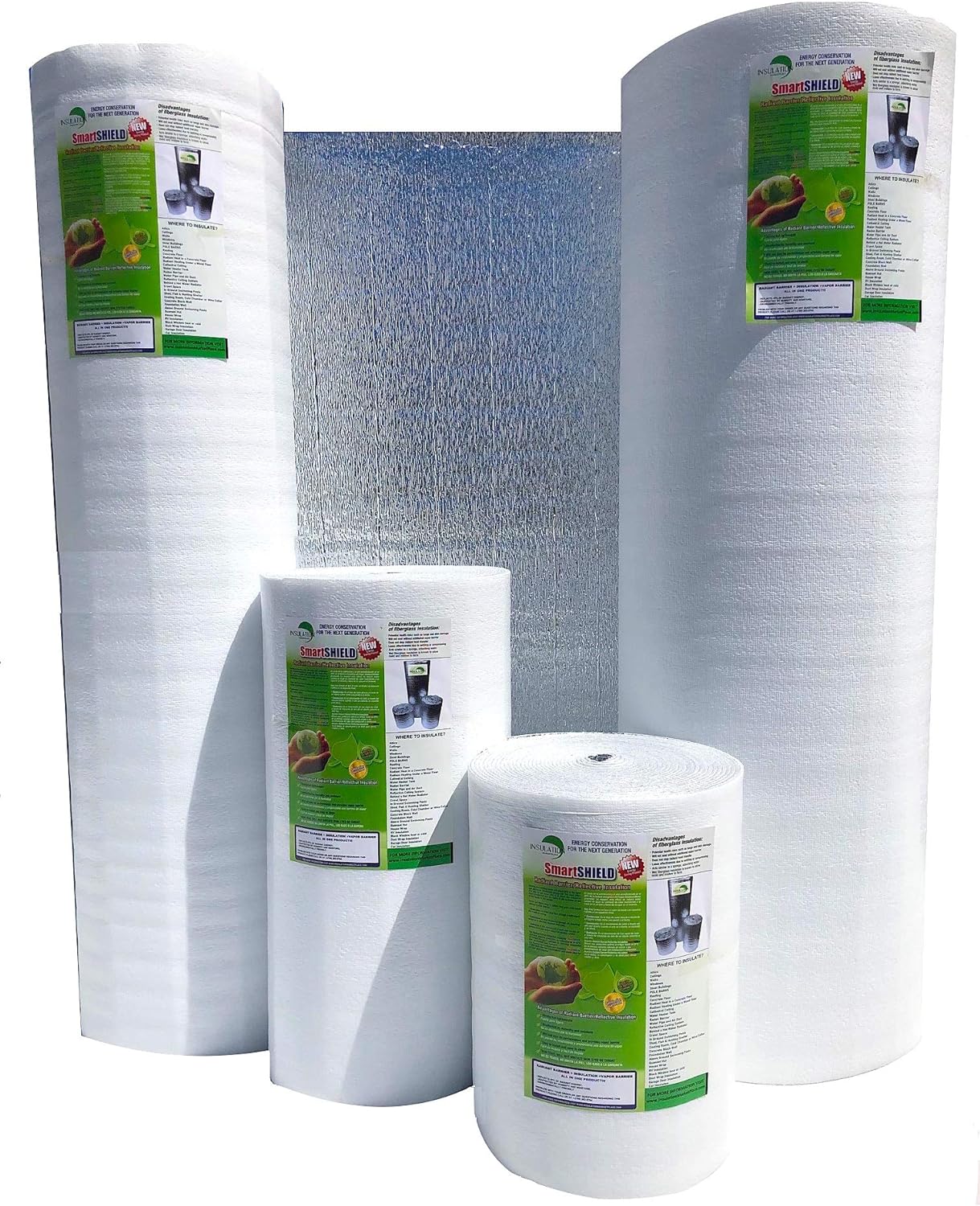SmartSHIELD 48in x 100ft Reflective Foam Core Insulation Roll