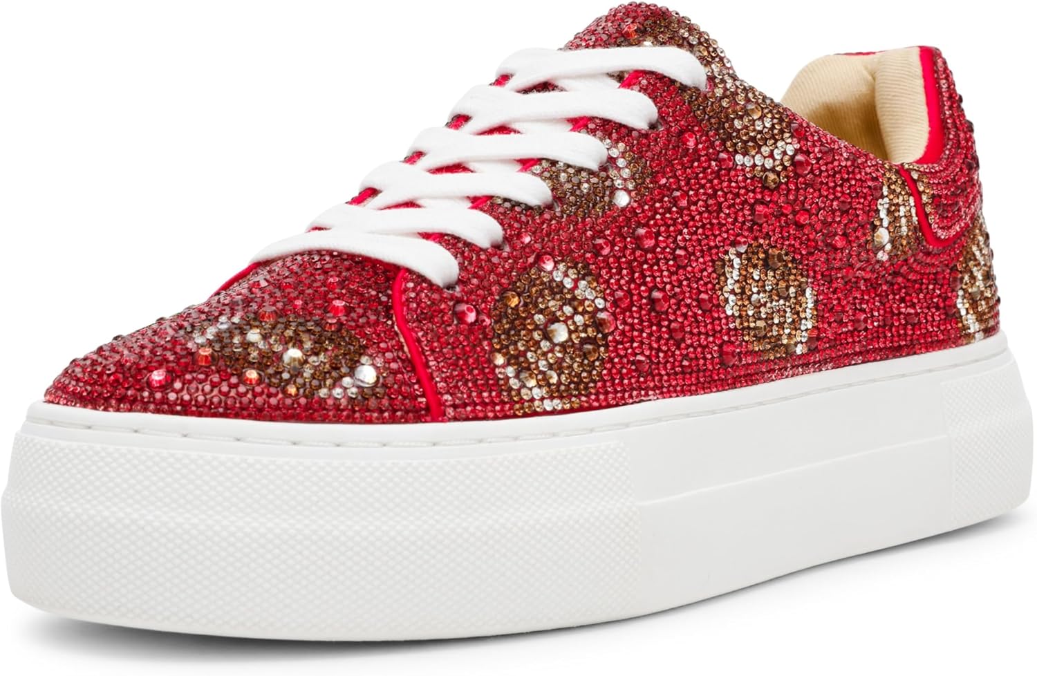 Betsey Johnson Women's Sidny Sneaker with Rhinestone Style