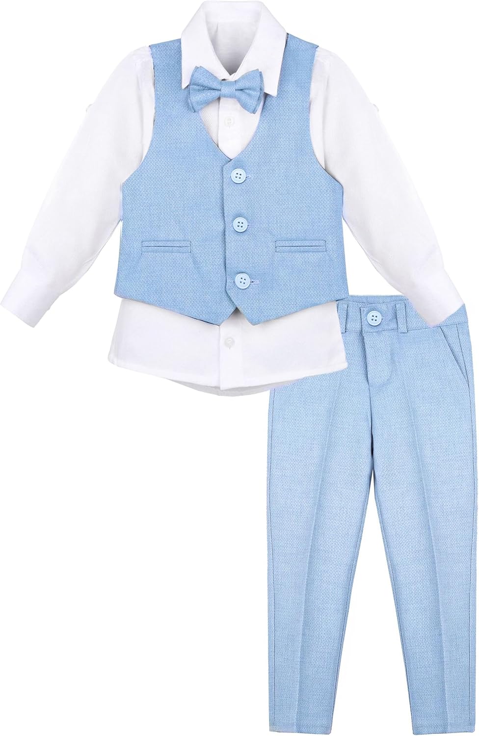 Lilax Boys Formal Suit 4 Piece Set for Stylish Events and Parties