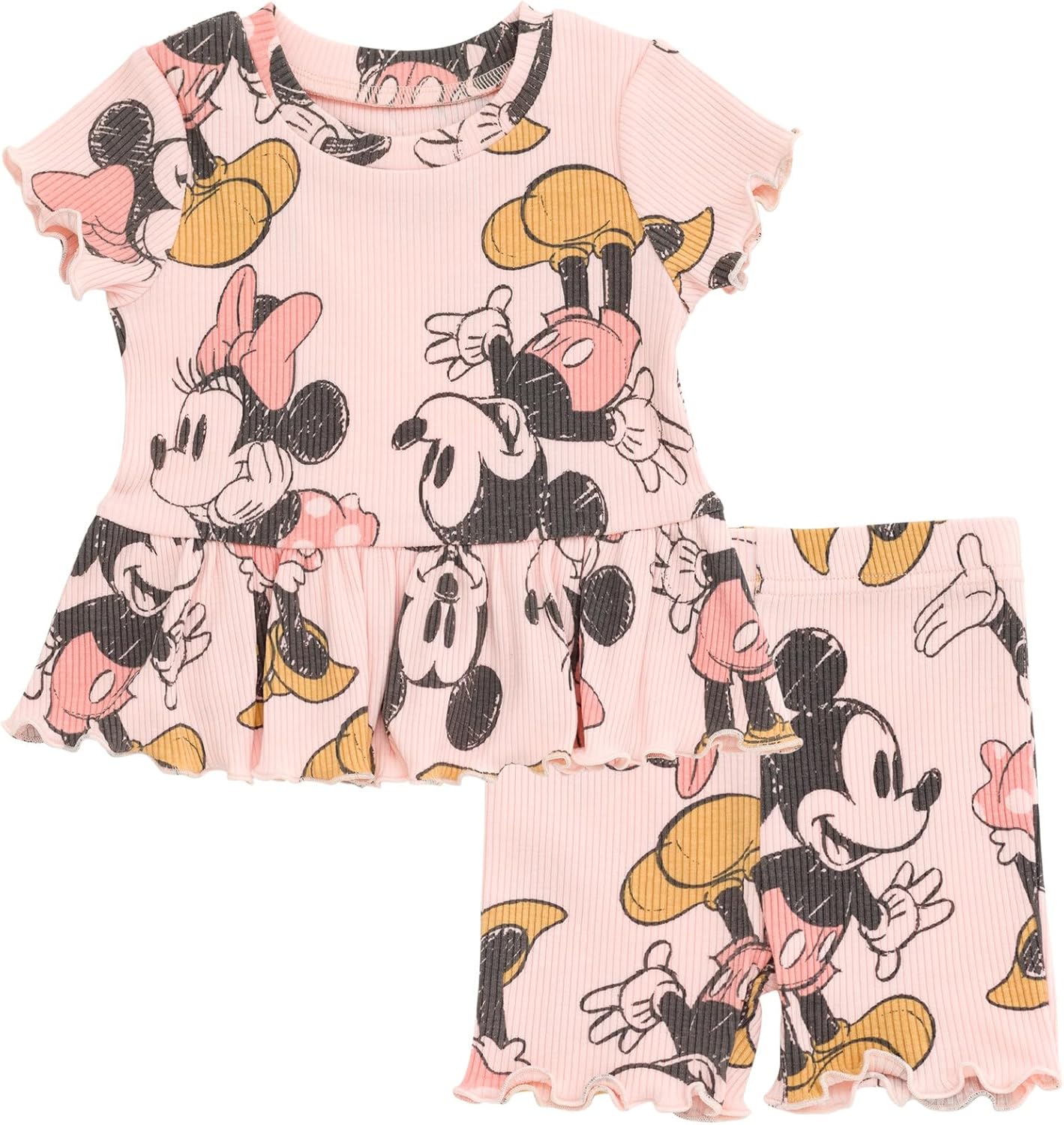 Disney Junior Peplum Set: Cute & Comfy!