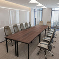Bonzy Home Conference Tables 14ft Office Desk for 16 People - Space