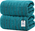 Dan River Pack of 2 Bath Sheet 35x70 in - Oversized Teal Towels