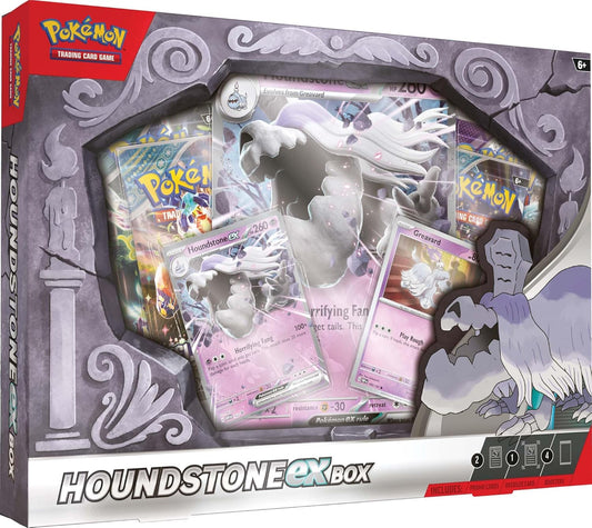 Pokemon TCG Houndstone ex Box with Booster Packs and Promos