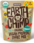 EarthChimp Organic Vegan Protein Powder - Chocolate - With Probiotics
