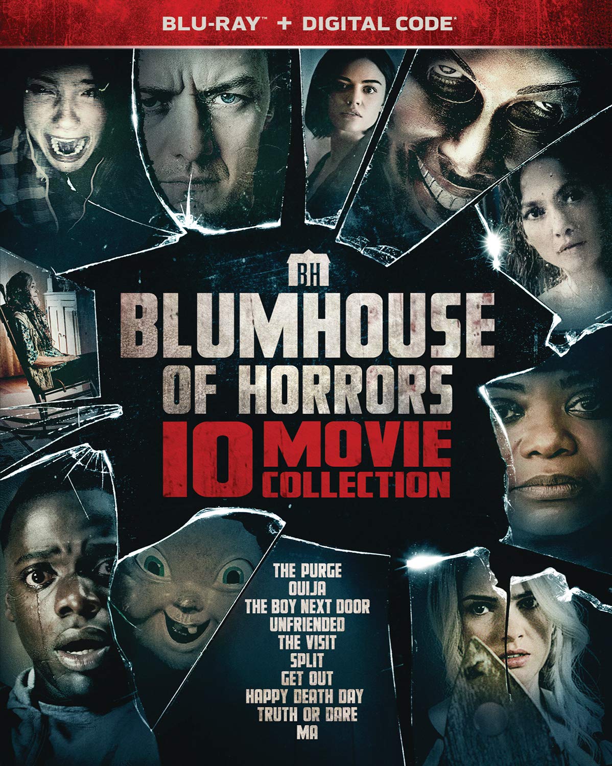 Blumhouse of Horrors 10-Movie Collection Blu-ray for Thrilling Nights