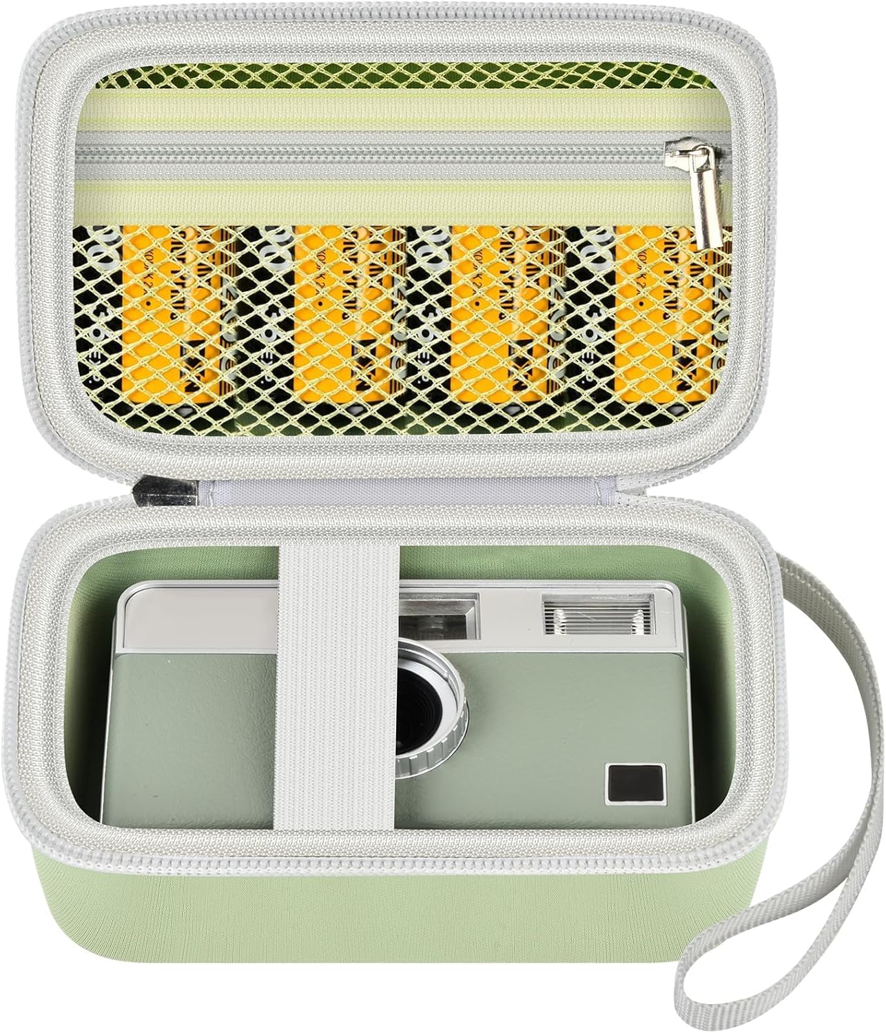 Green Half Frame Camera Case - Organize 35mm Films