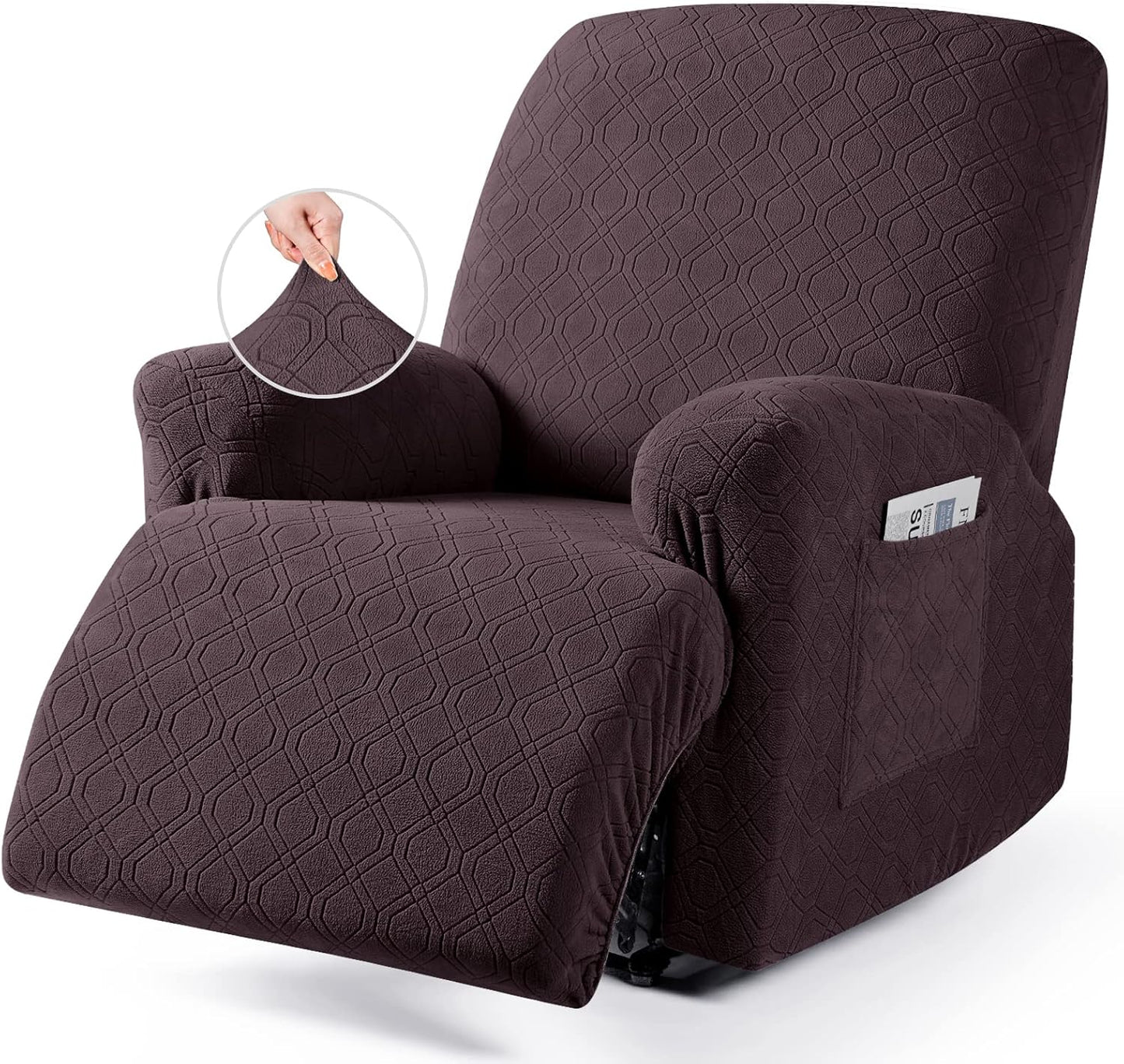 VANSOFY Oversized Recliner Chair Cover for Stylish Protection