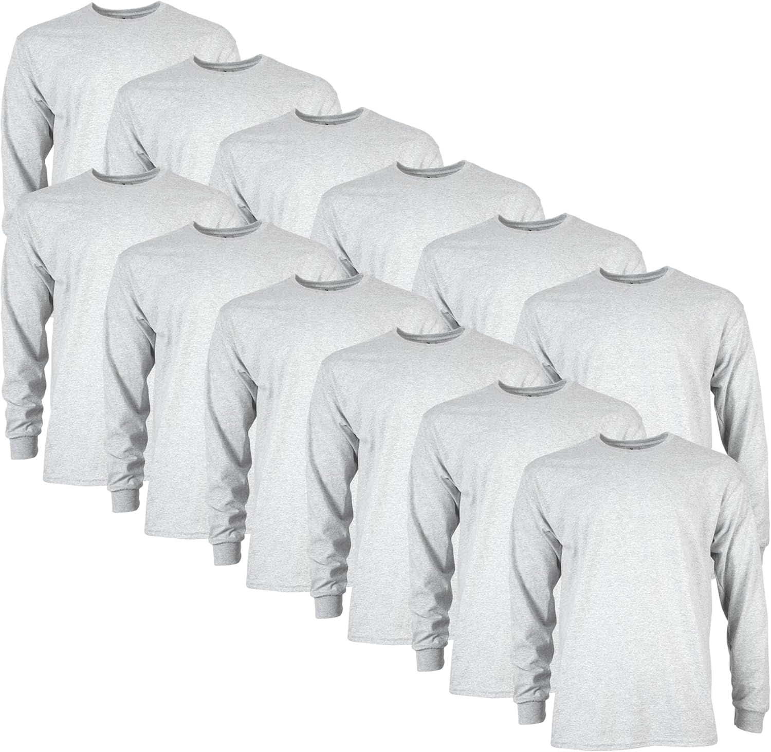 Gildan Adult Ultra Cotton Long Sleeve T-Shirt Multipack Review