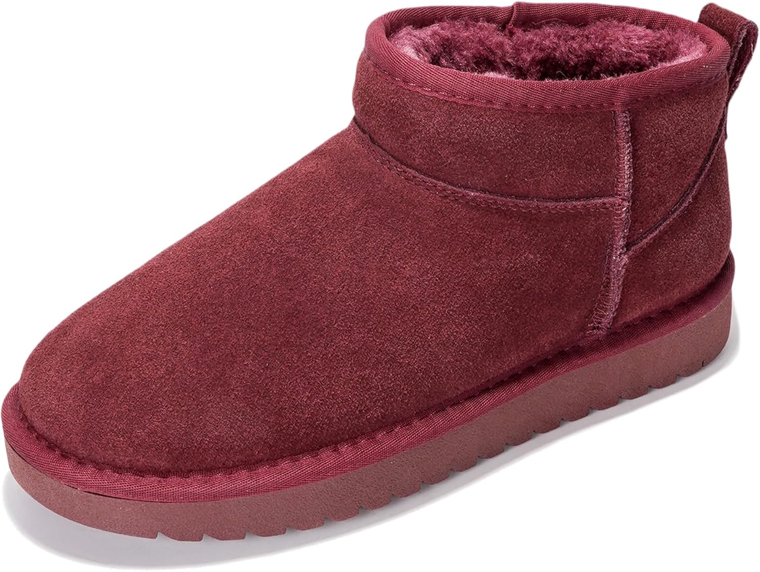 Project Cloud Genuine Suede Ankle Boots for Women - Stylish Comfort