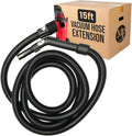 Vacuum Cleaner Replacement Hose 15ft - Heavy Duty Crushproof Extension