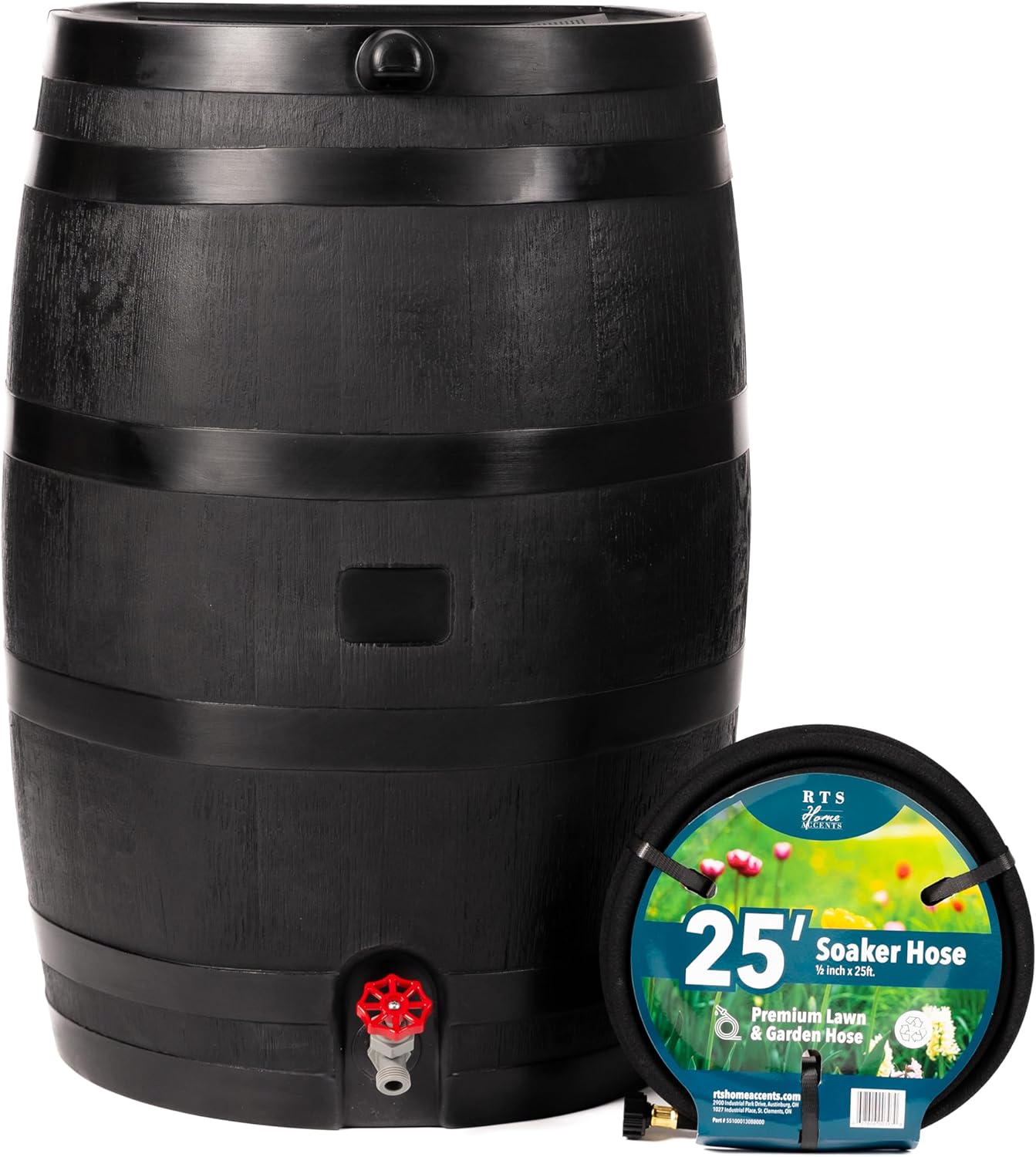 50-Gallon ECO Rain Barrel for Efficient Rain Water Collection