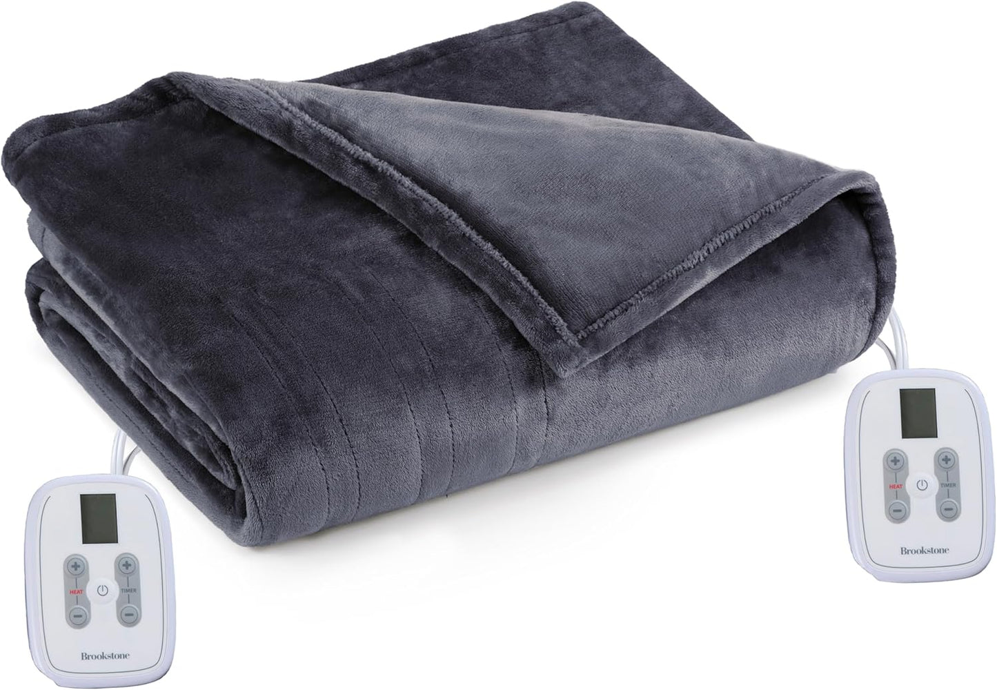 Ultimate Cozy Comfort: Brookstone Heated Plush Blanket