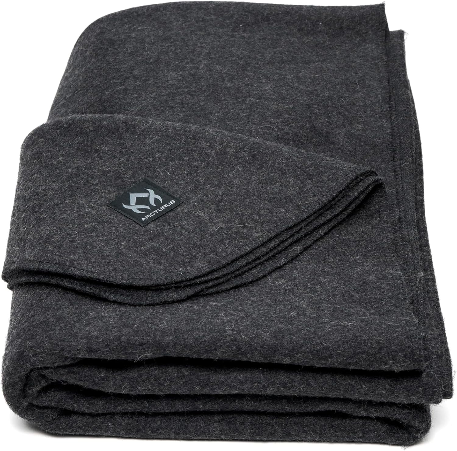 Arcturus Military Wool Blanket - Warm, Thick, Washable for All