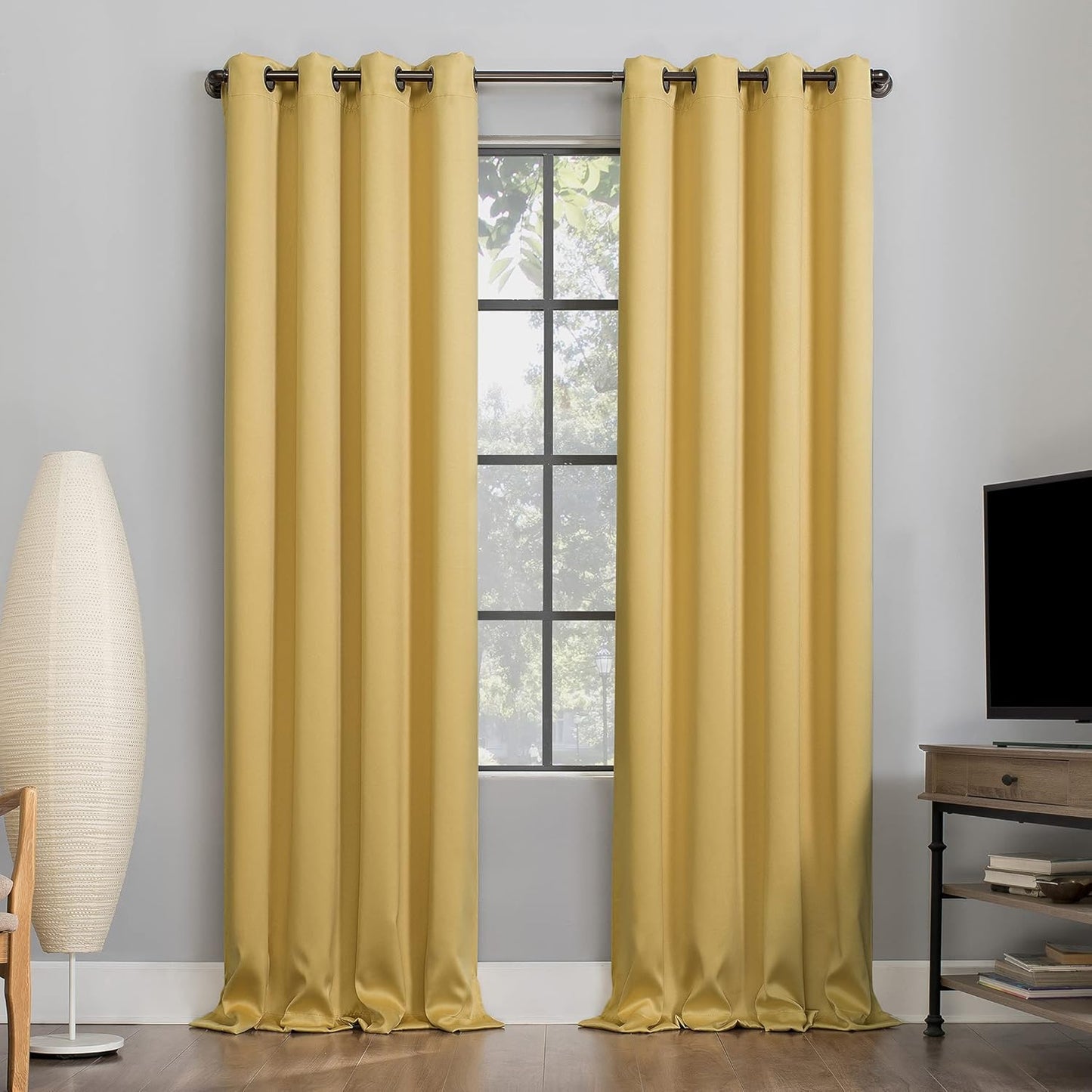 Sun Zero Nordic 100% Blackout Grommet Curtain Panel Pair Review