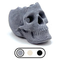 Open Top Fire Pit Skull with Color Changing Packets - Halloween