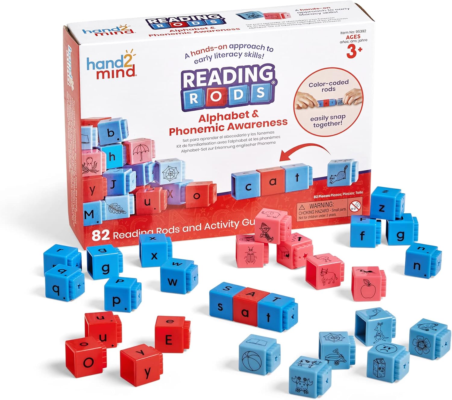 Reading Rods: Interactive Kid's Phonics Set