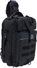 OSAGE RIVER Deluxe Tackle Sling Fishing Bag - Versatile 6-Way Carry
