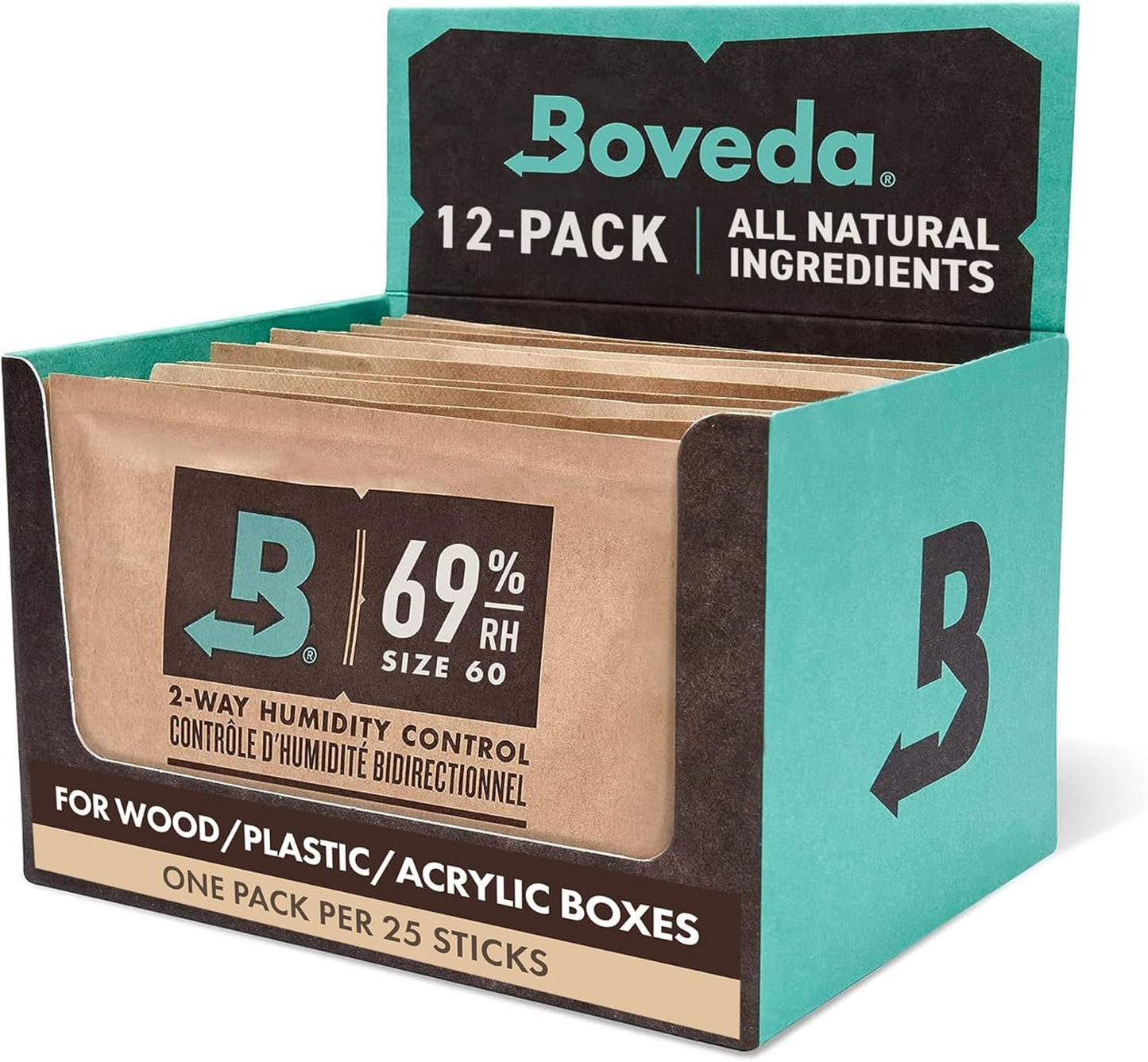 Boveda 69% Humidity Control Packs for Optimal Item Preservation