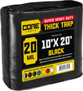 Core Tarps Extreme Heavy Duty 20 Mil Tarp Cover - Heavy, Waterproof