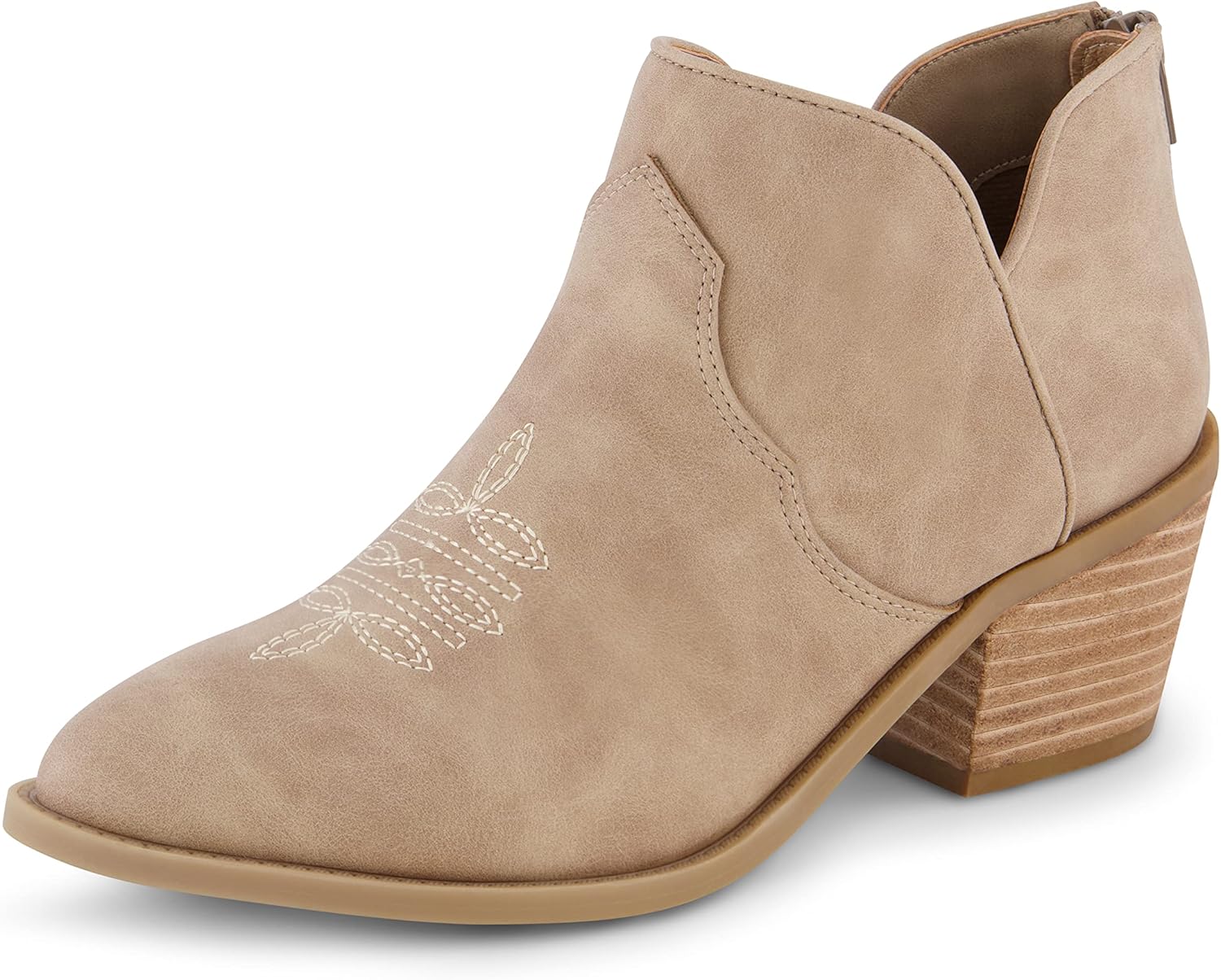 CUSHIONAIRE Rodeo Cowboy Boots for Women - Stylish Ankle Boots