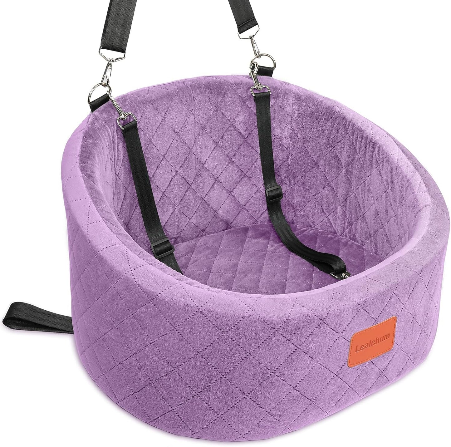 Dog Car Seat for Small Dogs with Ultra Soft Memory Foam Comfort