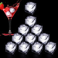 Light Up Ice Cubes for Drinks - 96 White LED Liquid Activated Cubes