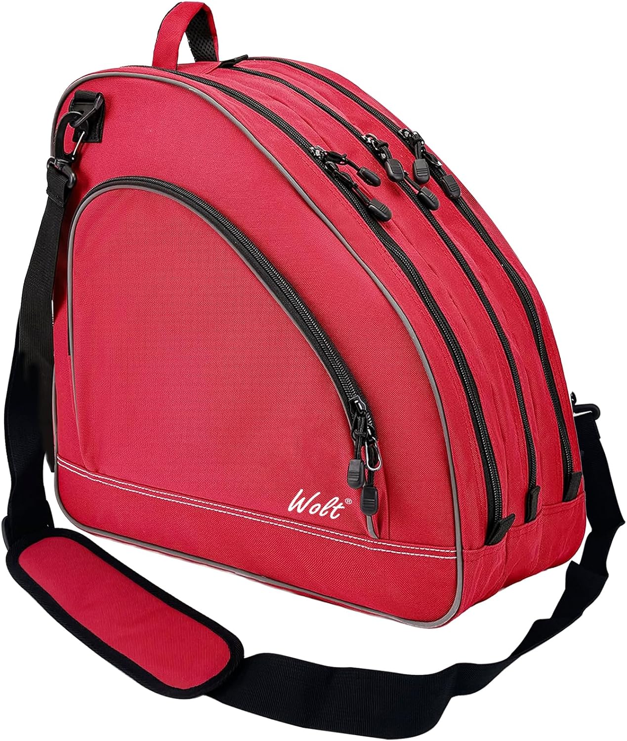 WOLT Ice Skate Bag - Large Capacity Roller Skate Bag for All