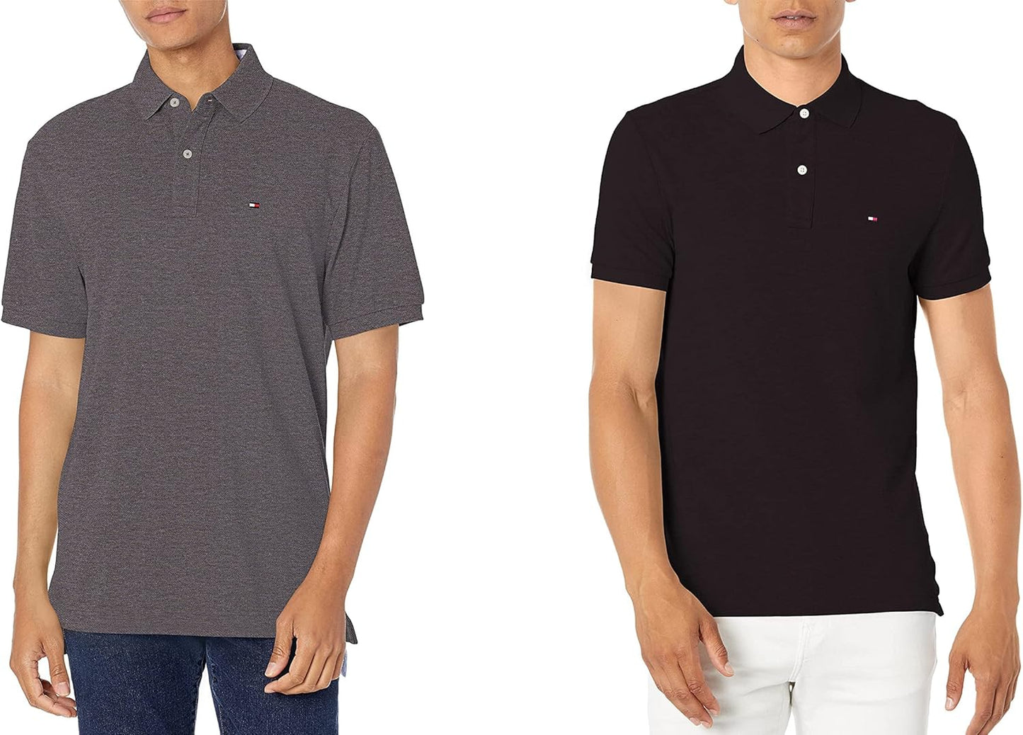 Tommy Hilfiger Men's Short Sleeve Cotton Pique Polo Shirt