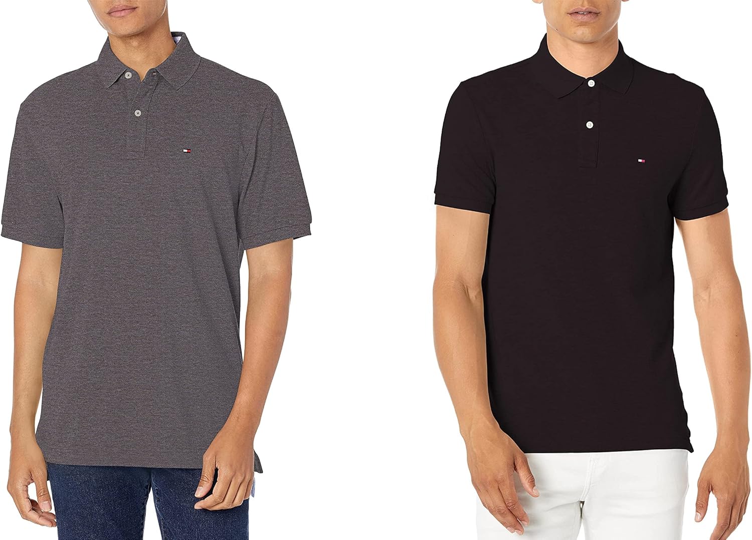 Tommy Hilfiger Men's Short Sleeve Cotton Pique Polo Shirt