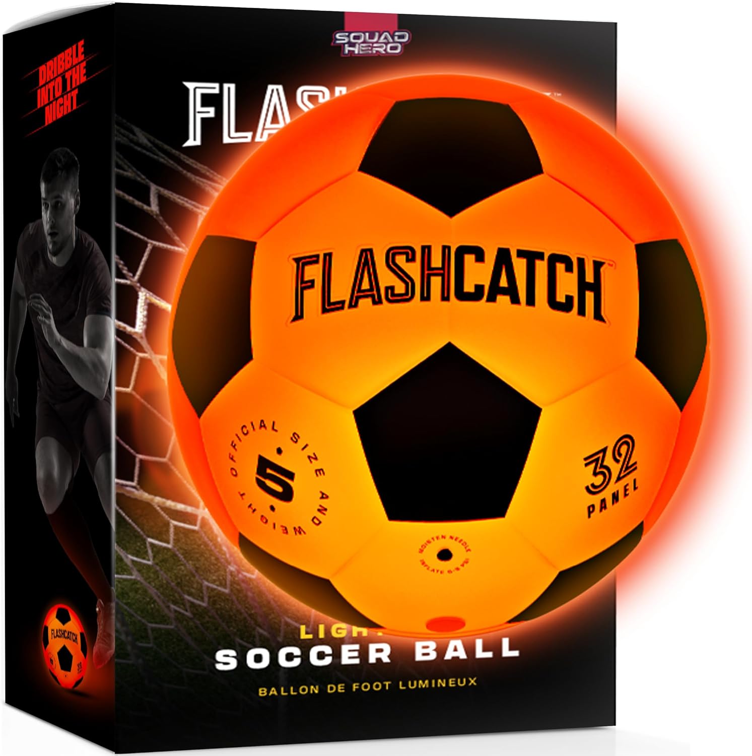 Glowing Soccer Ball for Night Fun