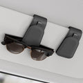 Sotfamily Sunglass Holder for Car Visor - Magnetic Suede Organizer
