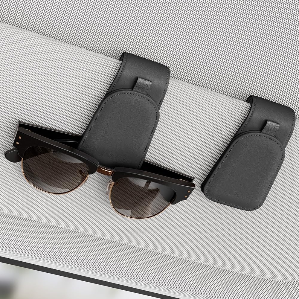 Suedecloth Magnetic Sunglass Organizer - 2 Pack