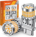 3157 LED Turn Signal Bulbs Amber - 700% Brighter for Clearer Signals