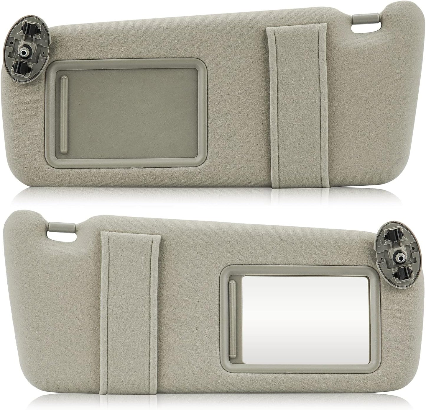 Left & Right Sun Visor for 2007-2011 Toyota Camry Beige
