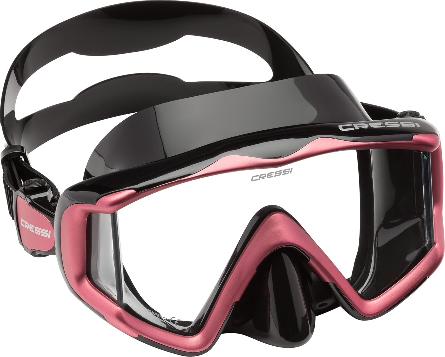 Cressi Perfect View Scuba Diving Mask with Panoramic Lenses