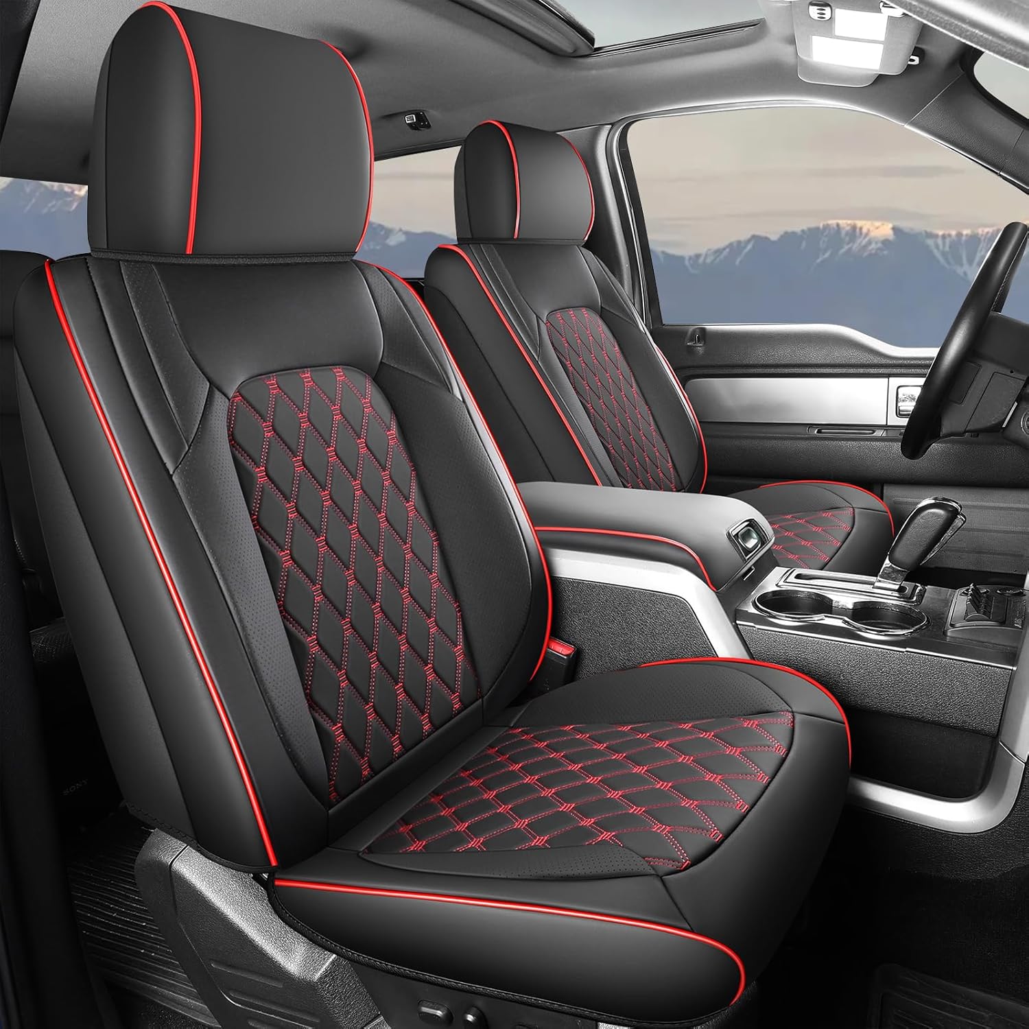 Umbrauto Custom Seat Covers for Ford F150 - Premium Protection